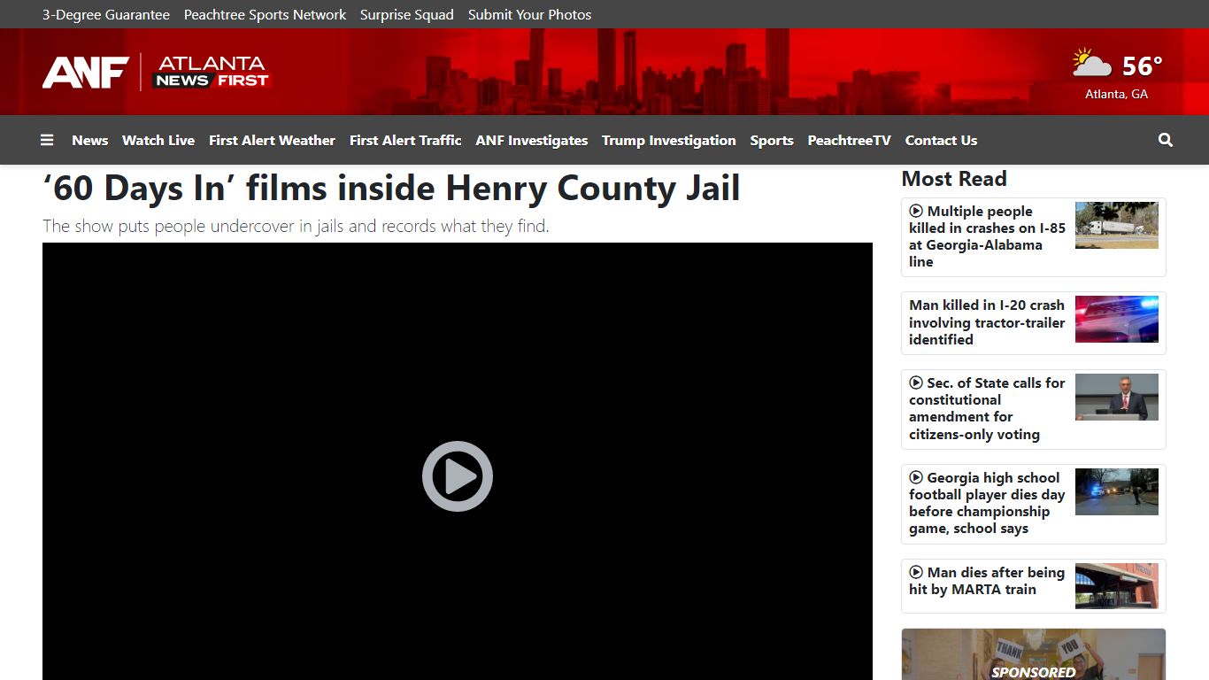 ‘60 Days In’ films inside Henry County Jail - Atlanta News First